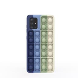 Samsung Galaxy A52 Cover Fidget Bubbles Sininen / Vihreä / Valkoinen
