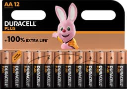 Duracell Plus Power AA-batterier (12pk)