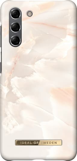 iDeal of Sweden Samsung Galaxy S21 suojakuori (Rose Pearl Marble)