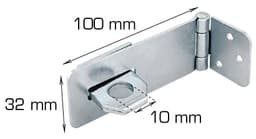 Låsebeslag - 100 mm