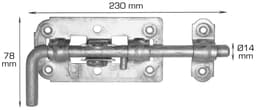 Skudrigle - 230 mm.