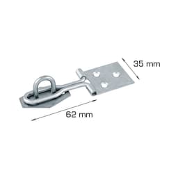 Trådhasp - 62 mm
