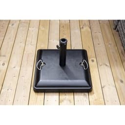Parasollfot stathera 40 kg - svart / betong