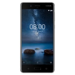 Nokia 8 älypuhelin (matta, teräs)