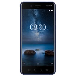 Nokia 8 älypuhelin (matta sininen)