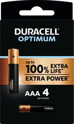 Duracell Optimum AAA batteri (4 pack)