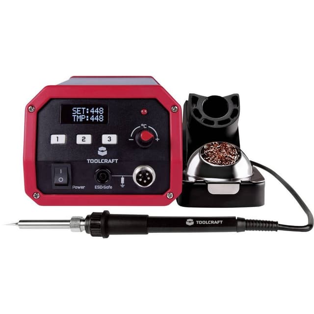TOOLCRAFT ST-50D Lödstation digital 50 W 150 - 450 °C