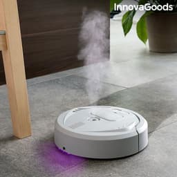 Uppladdningsbar robotmopp 4-i-1 med uv-desinfektion och luftfuktare - luftfräschare klinbot innovagoods