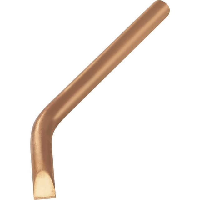 TOOLCRAFT 2226338 Soldering tip Chisel-shaped, bent Tip
