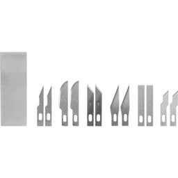 TOOLCRAFT Ersättningsblad 39.4 mm Stål Silver 1 st