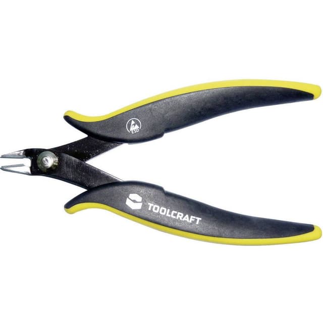 ESD Sidoskärare utan facett 128 mm TOOLCRAFT 2238826