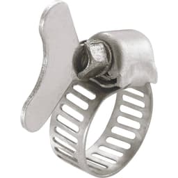 TRU COMPONENTS SUBHC1A Slangklämma 542209 Bunt-Ø 21 till 38 mm Med tumskruv Silver 1 st