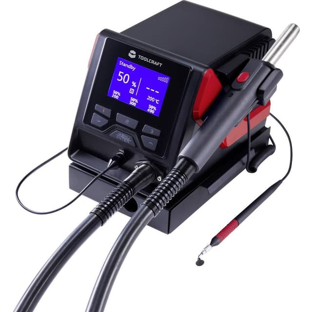 TOOLCRAFT TPS-800 Hot air soldering Digital 1000 W 100