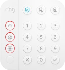 Ring Alarm Keypad (2:a Gen)