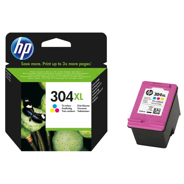 HP blekkpatron 304XL Cyan Magenta Gul