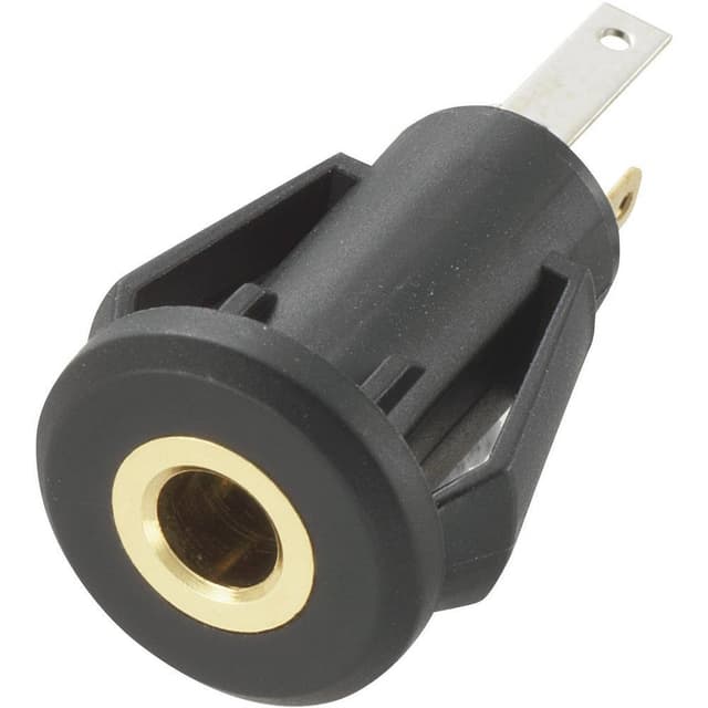 TRU COMPONENTS 718587 Hörlursuttag 3.5mm Hona inbyggd