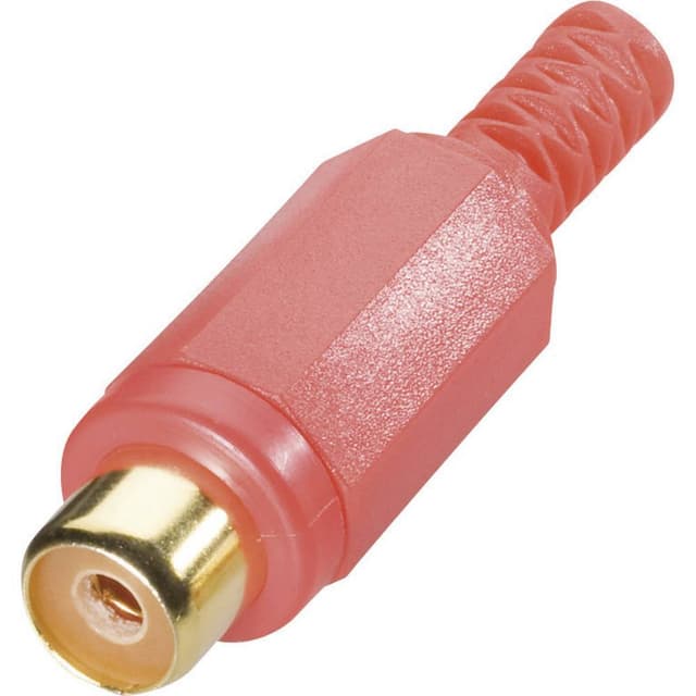BKL Electronic 0105002/T Cinch-stik Tilslutning, lige