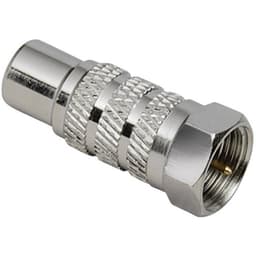 RCA-adapter RCA-hona - F-kontakt hane TRU COMPONENTS 1