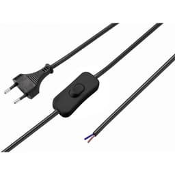Basetech BT-2336886 Ström Anslutningskabel Svart 1.50 m