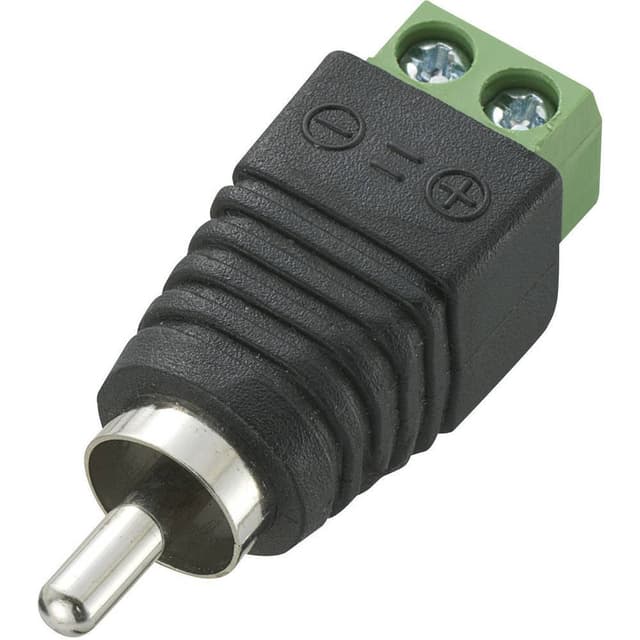 TRU COMPONENTS 735875 LT-RAC-DC RCA-kontakter Kontakt