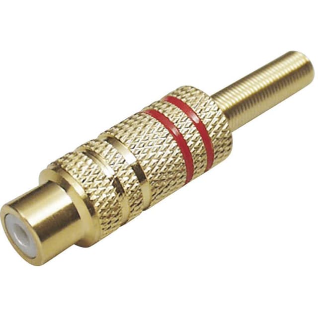 TRU COMPONENTS 1577781 RCA-kontakter Koppling rak Antal