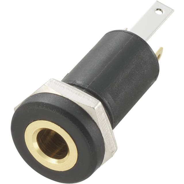 TRU COMPONENTS 718574 Hörlursuttag 3.5mm Hona inbyggd
