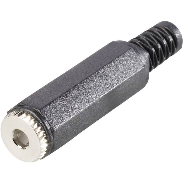 TRU COMPONENTS 1578806 Hörlursuttag 3.5mm Hona rak