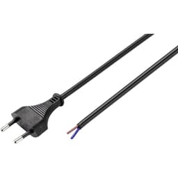 Basetech BT-2336887 Ström Anslutningskabel Svart 1.50 m