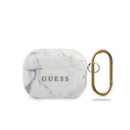Guess AirPods Pro Skal Marble Vit
