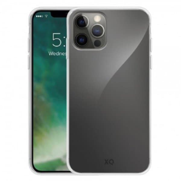 XQISIT iPhone 13 Pro Deksel Flex Case Transparent Klar