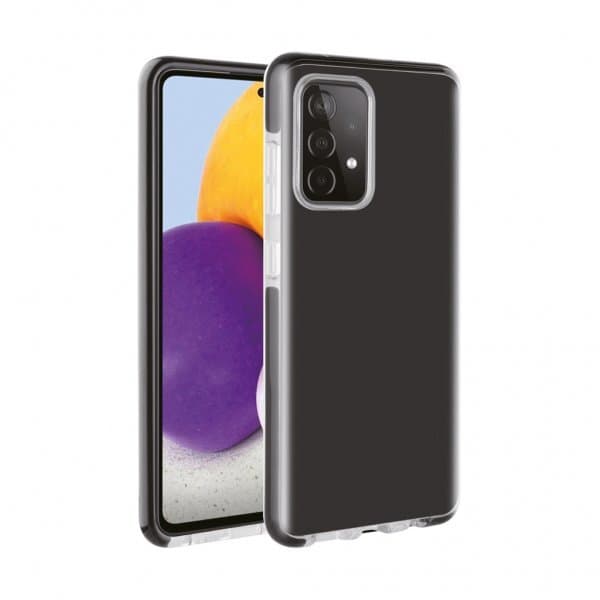 Vivanco Samsung Galaxy A72 Deksel Rock Solid Klar Svart