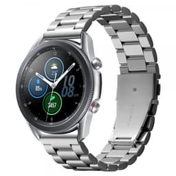 Spigen Samsung Galaxy Watch3 45mm/Galaxy3 Watch 46mm Armbånd Modern Fit Sølv