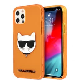 Karl Lagerfeld iPhone 12/iPhone 12 Pro Skal Choupette Fluo Orange