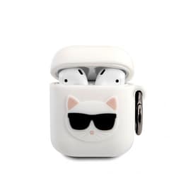 Karl Lagerfeld AirPods (1/2) Kuori Choupette Valkoinen