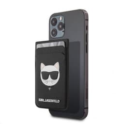 Karl Lagerfeld Korttipidike MagSafe Saffiano Choupette Musta