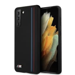 BMW Samsung Galaxy S21 Plus Cover Tricolore Sort