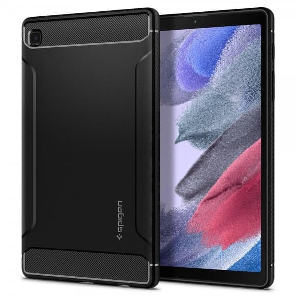 Spigen Samsung Galaxy Tab A7 Lite T220 T225 Skal Rugged Armor Matte Black