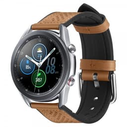 Spigen Samsung Galaxy Watch3 45mm/Galaxy Watch3 46mm Ranneke Retro Fit Ruskea