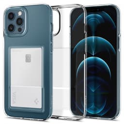 Spigen iPhone 12 Pro Max Deksel Crystal Slot Crystal Clear