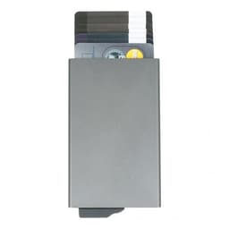 Valenta Korthållare Card Case Aluminium Plus  Grå