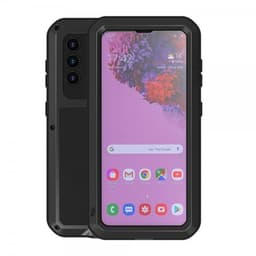 Love Mei Samsung Galaxy S21 Kuori Powerful Case Musta