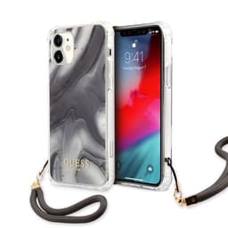Guess iPhone 12 Mini Cover Marble Grå