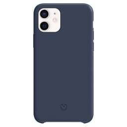 Valenta iPhone 11 Kuori Back Cover Snap Luxe Leather Sininen