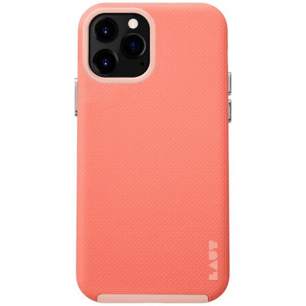 LAUT iPhone 12/iPhone 12 Pro Cover SHIELD Coral