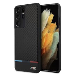 BMW Samsung Galaxy S21 Ultra Kuori Dynamic Carbon Musta