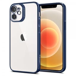Spigen iPhone 12 Mini Cover Optik Crystal Chrome Blue