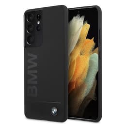 BMW Samsung Galaxy S21 Ultra Cover med Logo Sort