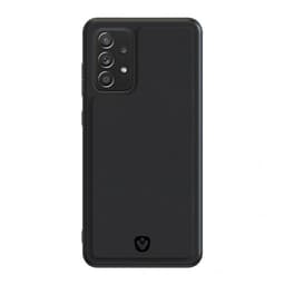 Valenta Samsung Galaxy A72 Deksel Back Cover Snap Leather Svart