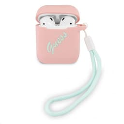 Guess AirPods (1/2) Cover Vintage Silicone Lyserød