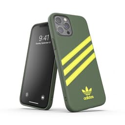 Adidas iPhone 12 Pro Max Deksel Moulded Case PU Wild Pine/Acid Yellow